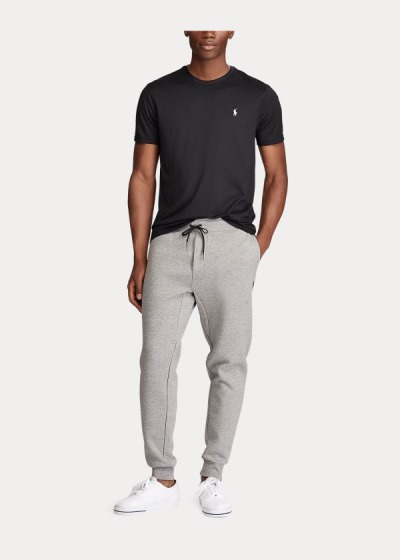 Joggers Polo Ralph Lauren Hombre Grises - Double-Knit - TCBJV0641